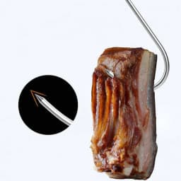 S Hooks Stainless Steel Sharp Tip - Hangers for Butcher Meat Kitchen Utensils Baking Tools Clothes Kitchen Organizer Meat Hook