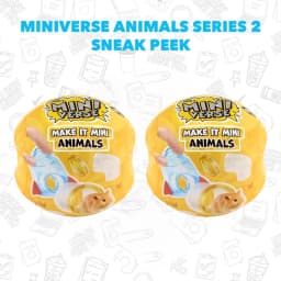 New MGA Miniverse Make It Mini Animals 2 Series Blind Box Cute Mystery Box Play House Toy Decor Collection Kid Birthday Gifts