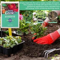 18/200x Plants Nutrition Stick Healthy Growth Nitrogen Phosphorus Potassium Plant Vegetables Flowers Compound Fertilizer Stick