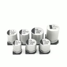 20PCS/lot SMD Aluminum Electrolytic Capacitor 10V 16V 25V 35V 50V 1UF 2.2UF 4.7UF 10UF 22UF 47UF 100UF 220UF 330UF 470UF 1000UF