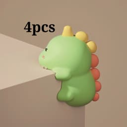Cartoon Corner Protector Anti-Collision Edge Guard Silicone Cover for Baby Kids Furniture Table Window Dinosaur Rabbit Bear