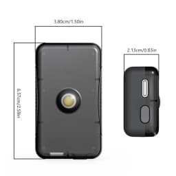BLALION Motorcycle Locomotive Box Sensor Light LED Tail Box Anti-Collision Lamp Convenient Outdoor Fishing Camping Night Light