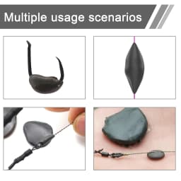 Eupheng 15g Tungsten Putty Carp Fishing Material Soft Sinker Chod Rig Tubing Leadcore Fly Fishing Lure & Carp Bait Weight Weight