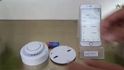6Pack Tuya WiFi Smart Smoke Sensor Smartlife APP Control Smoke Alarm 85dB On Site Alarm Supports Alexa & Google Assistant