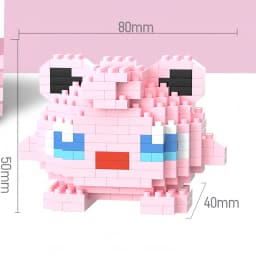 building block toys are luxurious children's toy models, suitable for educational DIY games for boys and girls, cartoon anime