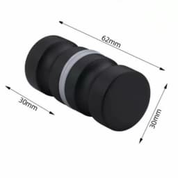 Stylish Shower Glass Door Handle,Sliding Shower Doors Knob,Double Sided Pull Hardware Replacement Parts for Bathroom Glass Doors