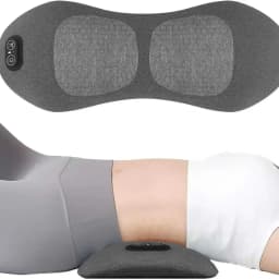 3 in 1 Back Pillow Bed Sleeping Waist Protection Pad Lying Flat Waist Relief Waist Support Heating Vibrating Electric Massage