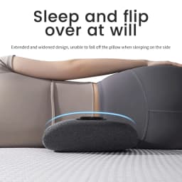 3 in 1 Back Pillow Bed Sleeping Waist Protection Pad Lying Flat Waist Relief Waist Support Heating Vibrating Electric Massage