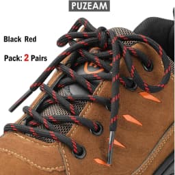 2 Pairs NEW 4.5mm Diameter Round German Training Hiking Shoe Laces Heavy Duty Work Boots Shoelaces for Men and Women