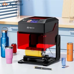 AlgoLaser 5W AlgoOS 2.6 Latest Version AlgoSketch/AlgoType Smart Engraving Portable Easy to Use Laser Engraving Cutting Machine
