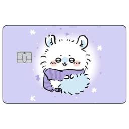 Kawaii Chiikawas Credit Card Skin Sticker Cute Cartoon Stickers for VISA JCB Mastercard and Other IC Bank Card Decorations