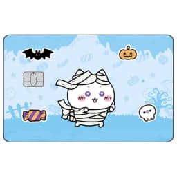 Kawaii Chiikawas Credit Card Skin Sticker Cute Cartoon Stickers for VISA JCB Mastercard and Other IC Bank Card Decorations