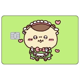 Kawaii Chiikawas Credit Card Skin Sticker Cute Cartoon Stickers for VISA JCB Mastercard and Other IC Bank Card Decorations