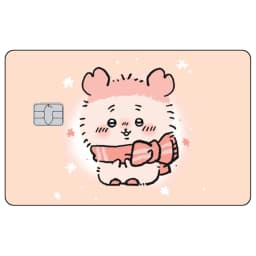 Kawaii Chiikawas Credit Card Skin Sticker Cute Cartoon Stickers for VISA JCB Mastercard and Other IC Bank Card Decorations