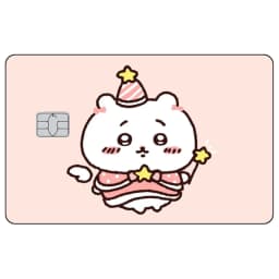 Kawaii Chiikawas Credit Card Skin Sticker Cute Cartoon Stickers for VISA JCB Mastercard and Other IC Bank Card Decorations