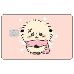 Kawaii Chiikawas Credit Card Skin Sticker Cute Cartoon Stickers for VISA JCB Mastercard and Other IC Bank Card Decorations