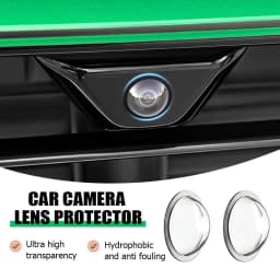 2PCS Car Camera Lens Protector Advanced Scratch Car Camera Lens Guards Waterproof And Dustproof Protection Accessories