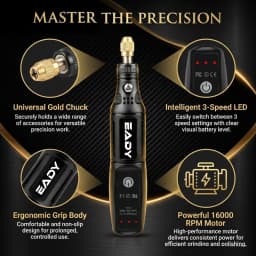 EADY 102PCS Cordless Mini Rotary Tool Kit, USB Rechargeable, for Engraving, Polishing, Sanding, DIY Crafts, Jewelry Making