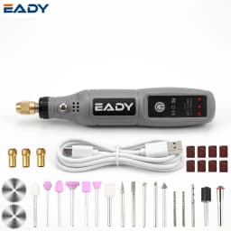 EADY 102PCS Cordless Mini Rotary Tool Kit, USB Rechargeable, for Engraving, Polishing, Sanding, DIY Crafts, Jewelry Making