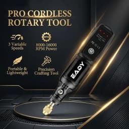 EADY 102PCS Cordless Mini Rotary Tool Kit, USB Rechargeable, for Engraving, Polishing, Sanding, DIY Crafts, Jewelry Making