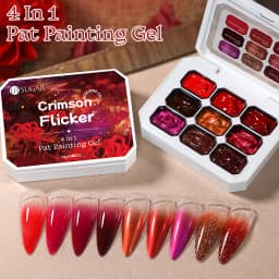 UR SUGAR 9 Colors Patting Painting Gel Nail Polish 4 In 1 Transfer French Design UV LED Soak Off Gel Varnish Gradient Pat Gel