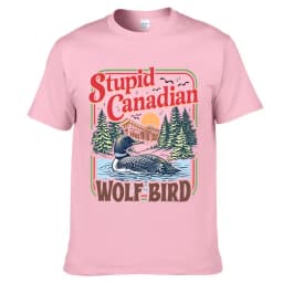 Stupid Canadian Wolf Bird Comfort Colors Shirt Heated Rivalry Inspired Cotton Shirt Team Hollander Ilya Rozanov Tees