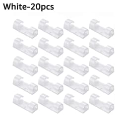 5/20Pcs Cable Management Clip Cable Protector Winder Self-Adhesive Desktop Tidy Management Clips For Mouse Headset Wire Storage