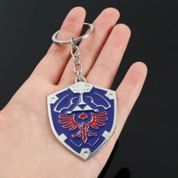 The Legend of Zeldas Pendant Keyring for Men Women Vintage Triforce Triangle Amulet Key Chain Cosplay Party Gifts