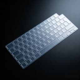 TPU Keyboard Cover for MacBook Neo13 A18 Chip A3404, US & EU Layout Compatible, Ultra-Thin Clear Transparent Keyboard Protector