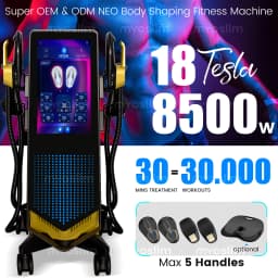 8500W MYO Slim EMS Body Sculpt Machine Muscle Stimulation Burns Fat To Increase Muscle Firming Skin Lifting Shaping Slimming