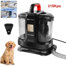 Powerful Carpet Cleaner 15kPa Strong Suction 4.25M Long Power Cord 1.2L Tank Deep Clean Pet Stains Sofa Mattress Car Seat