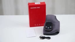 Electric Ankle Massager 5 Level Hot Compress Ankle Brace Relaxation Treatment Air Compression Foot Massager Relieving Achilles