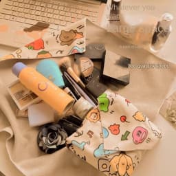 2026 New Fantastic Folding Cosmetic Bag Cloth Hundred Patch Cloth Camera For iPad Storage Bag Reusable Protective Cover
