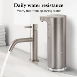 LAOPAO Stainless Steel Automatic Soap Dispenser with LED Lighting Contact Kitchen and Bathroom Hygienic Soap Dispenser