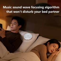 New Pillow-mounted Bluetooth Speaker With HIFI Sound Quality Multi-functional Sleep Aid Speaker With Timing And Digital Display