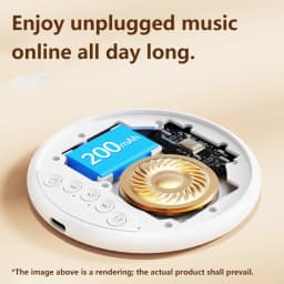 New Pillow-mounted Bluetooth Speaker With HIFI Sound Quality Multi-functional Sleep Aid Speaker With Timing And Digital Display