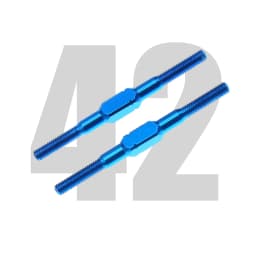 Metal Turnbuckle Set 3x18 23 32 42 106mm Adjustable Toe Link Rod for 1/10 Tamiya RC Compatible with Models 53942 58362 58363