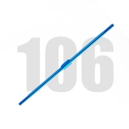 Metal Turnbuckle Set 3x18 23 32 42 106mm Adjustable Toe Link Rod for 1/10 Tamiya RC Compatible with Models 53942 58362 58363