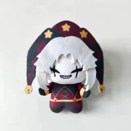 New The Freak Circus Plush Jester Pierrothe Harlequin Freaks Pierrot Plush Doll Toy Anime Game Peripherals Plushie Pendant Gift