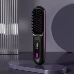 New Cross Border Wireless Straightening Comb, Negative Ion Straightening Comb, Wireless Straight Roll Portable Straightening Cur