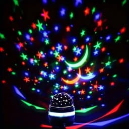 LED Lights Projector Starry Sky Night Light Projector Baby Lamp Decor Starry Moon Galaxy Projector for Kids Bedroom Decoration