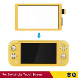 9COLORS NEW Touch Screen for Switch Lite Display Digitizer for NS Lite Panel Video Game Console Accessories