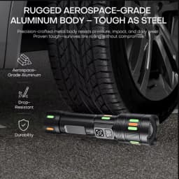 Rechargeable LED Flashlight Zoomable Aluminum Alloy Torch 3 Modes Waterproof High Power Hand Toch Light Outdoor Camping