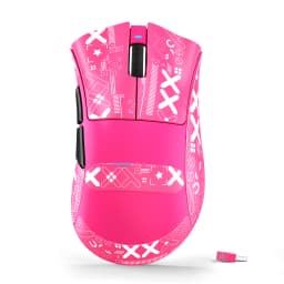 ATTACK SHARK V3 Wireless Gaming Mouse, 65g Ultra Lightweight, 25K DPI PAW3311 Optical Sensor, 1K Polling, 2.4G/BT/USB Wired