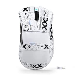 ATTACK SHARK V3 Wireless Gaming Mouse, 65g Ultra Lightweight, 25K DPI PAW3311 Optical Sensor, 1K Polling, 2.4G/BT/USB Wired