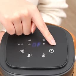 Portable Heater Desktop Room Warmer Fan With Remote Control Touchscreen PTC Ceramic Cooling & Heating Blower Fan For Home Office