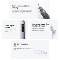 Xiaomi Oscillation Electric Toothbrush Pro EU Smart Colour Display Oscillating Ultrasonic Motor 180-day Long Battery Life IPX8