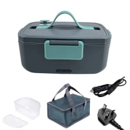 New Electric Lunch Box Portable With Thermal Bag 2L No Added Water Food Heater Box Bento Warmer for Travel Car Truck Home Office