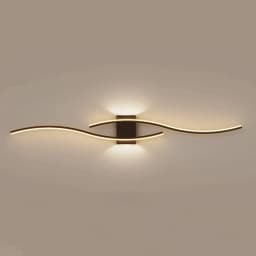 Indoor Wall Light,Creatively Modern LED Wall Lamp 27W 3000LM,Warm White 3000K,Acrylic LED Wall Lights for Bedroom