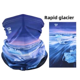 Sun Protection Face Mask, Cycling Sun Protection Neck Gaiter, Unisex Fishing Ice Silk Magic Headscarf, Summer Thin Neck Scarf